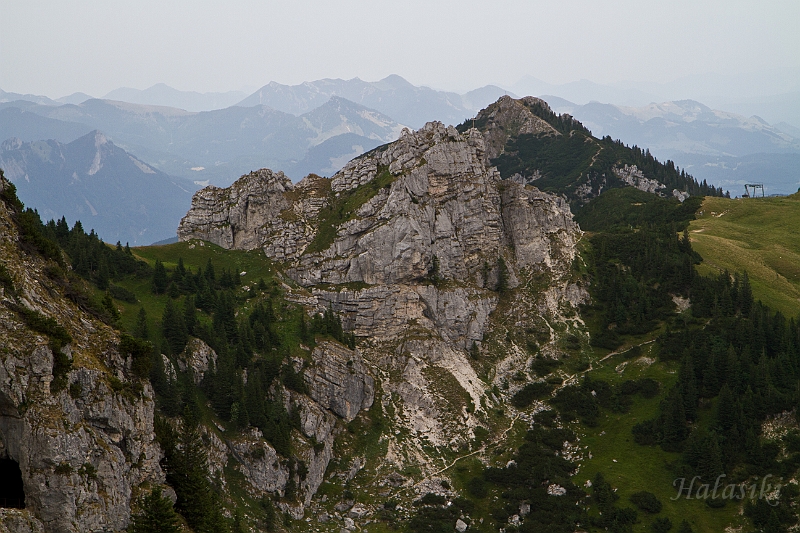 IMG_3104.jpg - Wendelstein. Szybki wjazd kolejką linową...