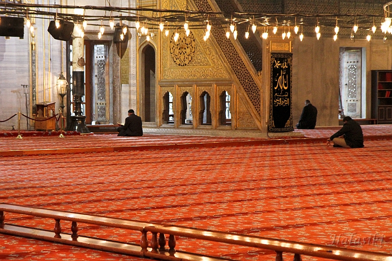 IMG_4704.jpg - Mimbar i mihrab z niezwykłą dekoracją rzeźbiarską.