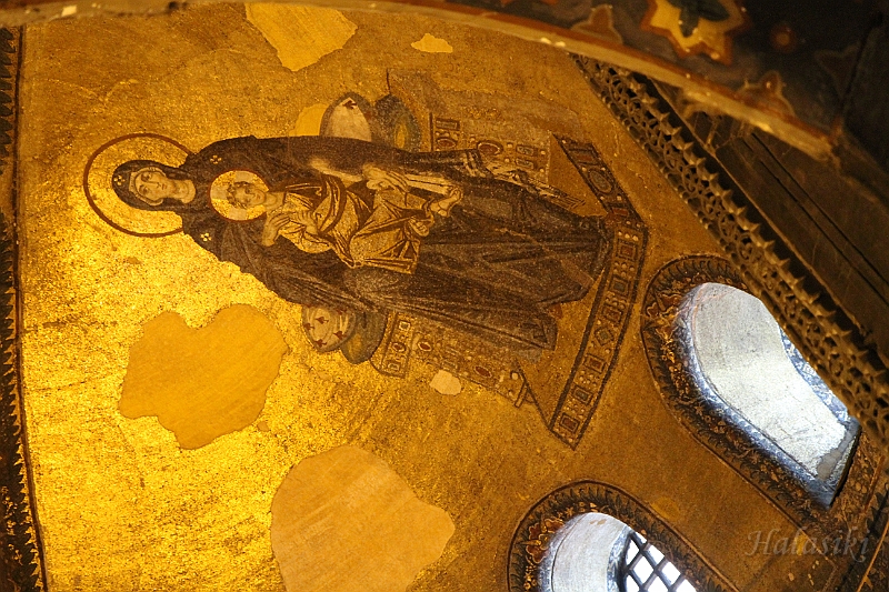 IMG_5348.jpg - Hagia Sophia. Mozaika gł absydy.